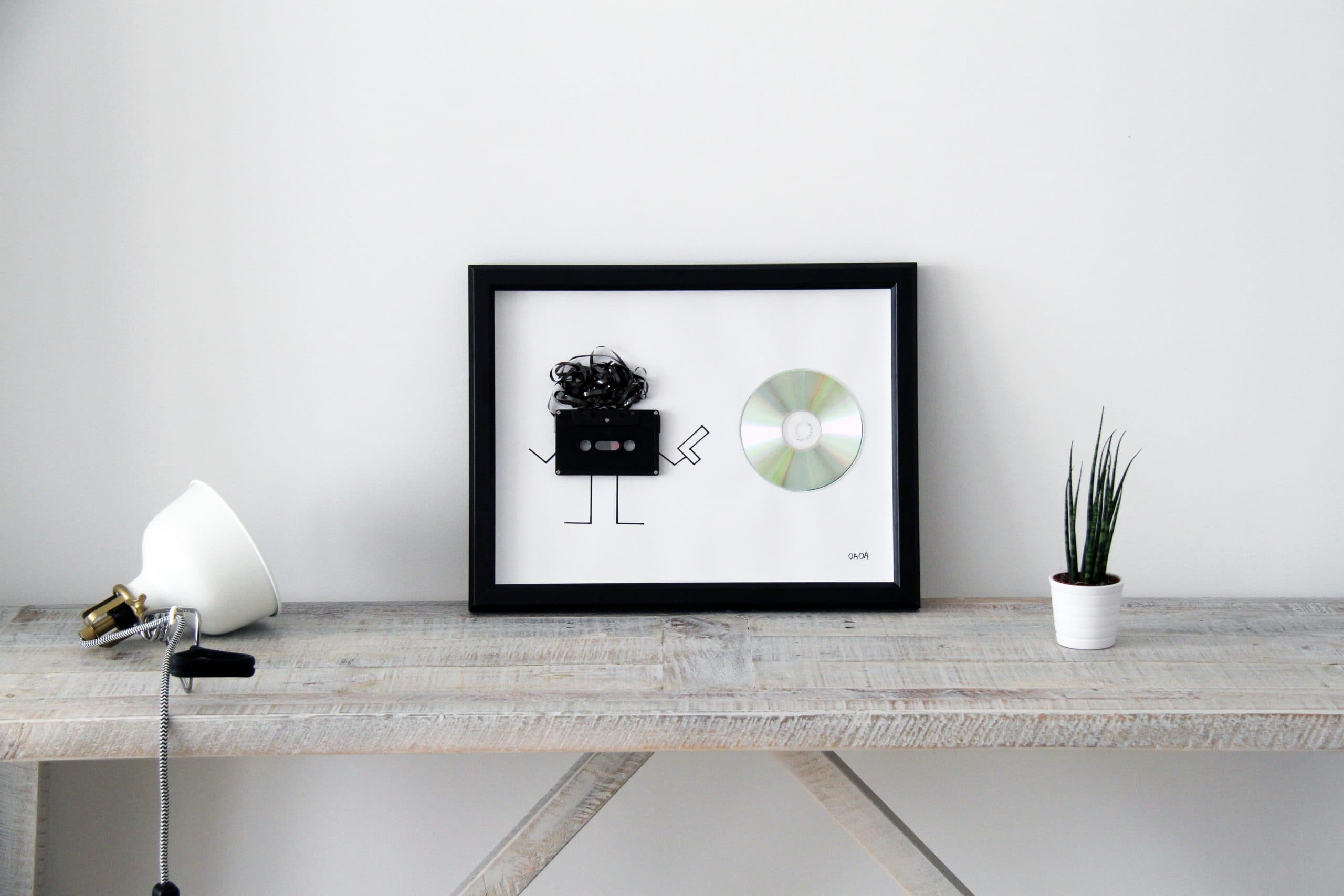 Cuttlas Cassette artwork - front view